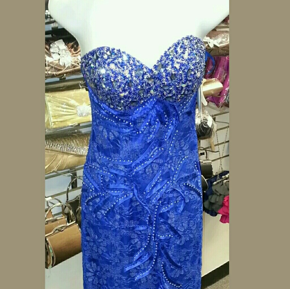 Women's long formal evening prom cocktail dress